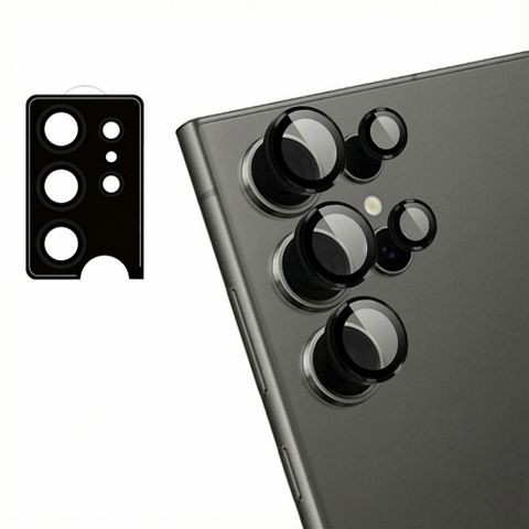 imoshion 2 Pack Camera lens protector Samsung Galaxy S24 Ultra - Zwart