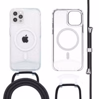 imoshion MagSafe Backcover met afneembaar koord Apple iPhone 12 Pro Max - Transparant