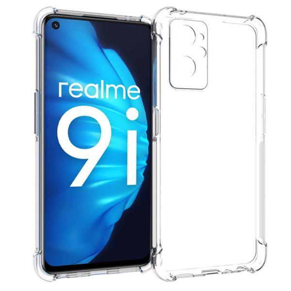 Accezz Clear Backcover Realme 9i - Transparant