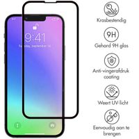 Selencia Gehard Glas Premium Screenprotector iPhone 13 Mini - Zwart