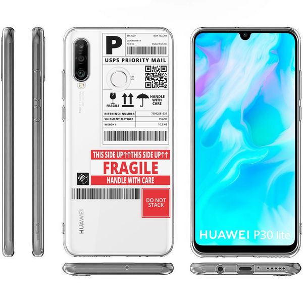 imoshion Design hoesje Huawei P30 Lite - Label