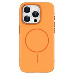 imoshion Color Backcover met Thin MagSafe Ring Apple iPhone 15 Pro - Oranje