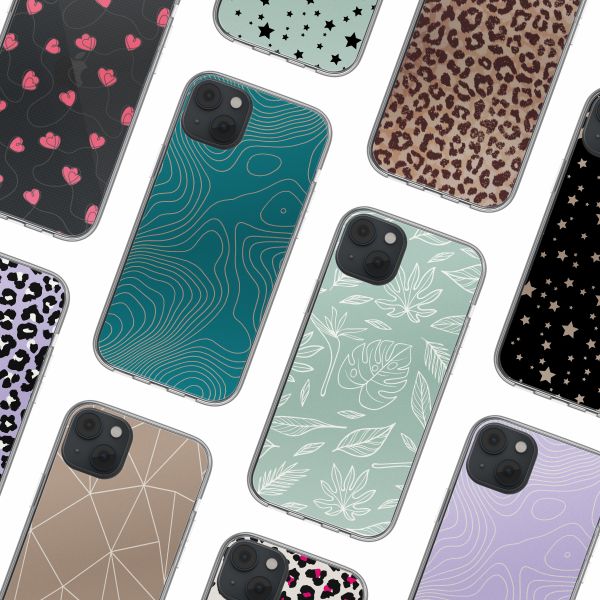imoshion Design hoesje Apple iPhone 14 - Topo Turquoise