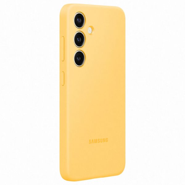 Samsung Originele Silicone Backcover Galaxy S24 - Yellow