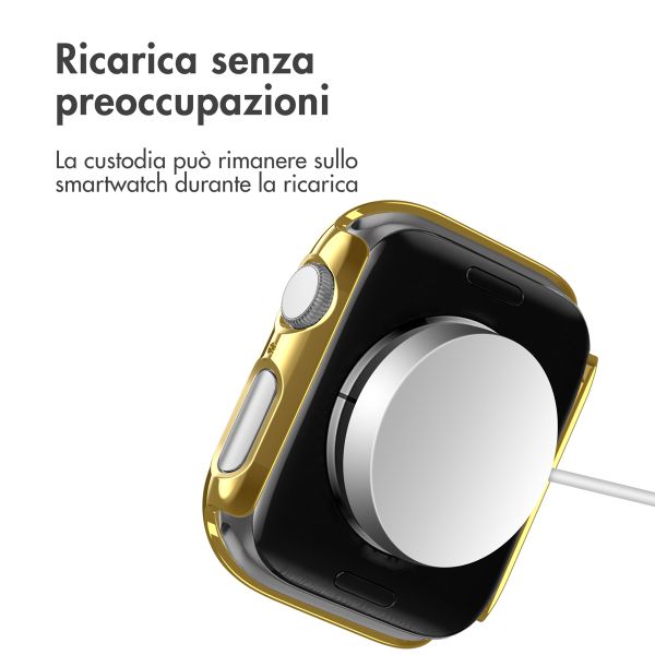 imoshion Full Cover Shiny Hardcase Apple Watch 7 / 8 / 9 - 45 mm - Goud