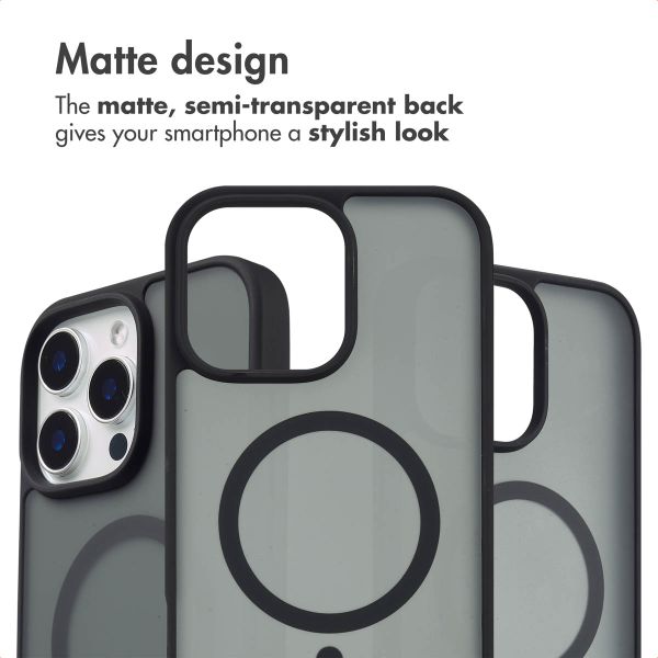 imoshion Colour Guard Back Cover with MagSafe Apple iPhone 16 Pro - Black