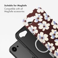 Selencia Vivid Back Cover with MagSafe Apple iPhone 17e / 16e - Choco Flower Pop