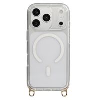 Selencia Rivièra MagSafe Backcover met afneembare haakjes Apple iPhone 18 Pro Max / 17 Pro Max - Transparant