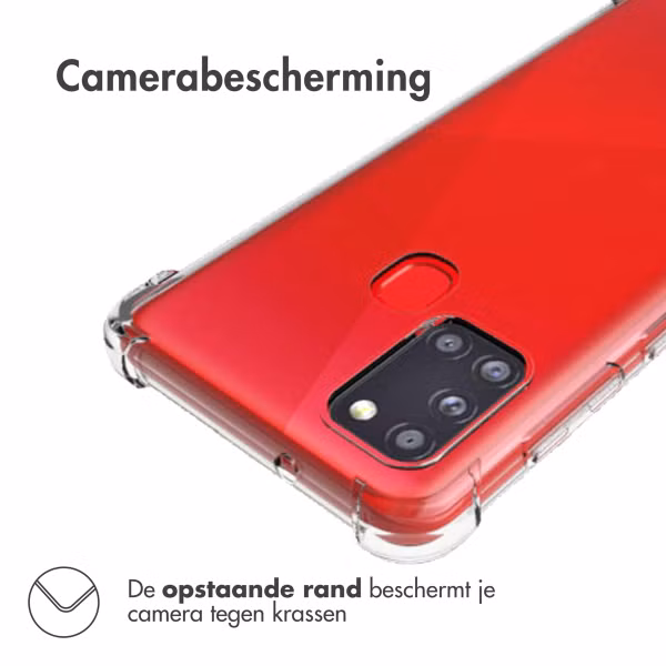 imoshion Shockproof Case Samsung Galaxy A21s - Transparant