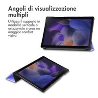 imoshion Trifold Bookcase Samsung Galaxy Tab A8 - Lila