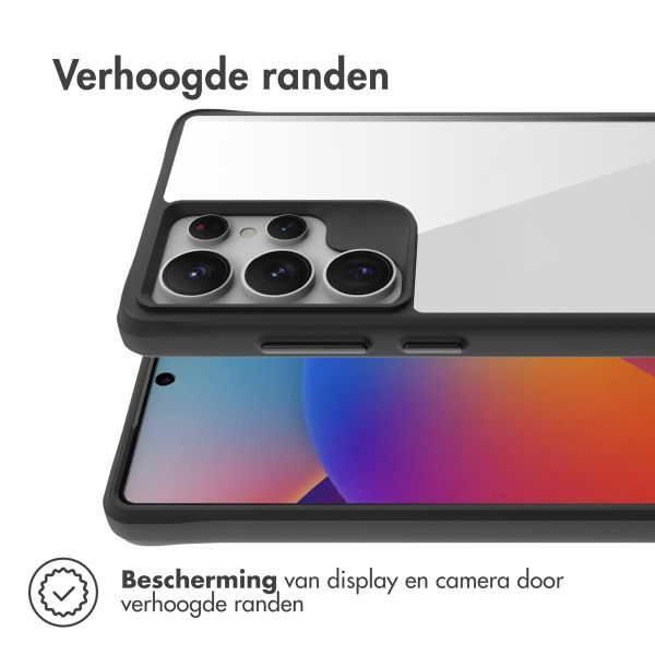 imoshion Rugged Hybrid Case Samsung Galaxy S25 Ultra - Zwart