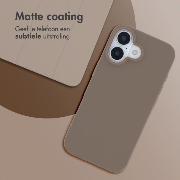 imoshion Color Backcover Apple iPhone 17 - Bruin