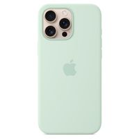 Apple Silicone Backcover MagSafe Apple iPhone 16 Pro Max - Aquamarine