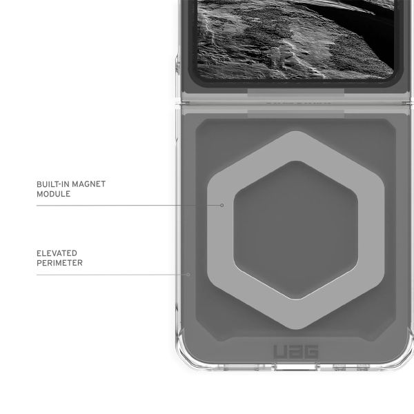 UAG Plyo Pro Backcover Samsung Galaxy Z Flip 6 - Ice / Silver