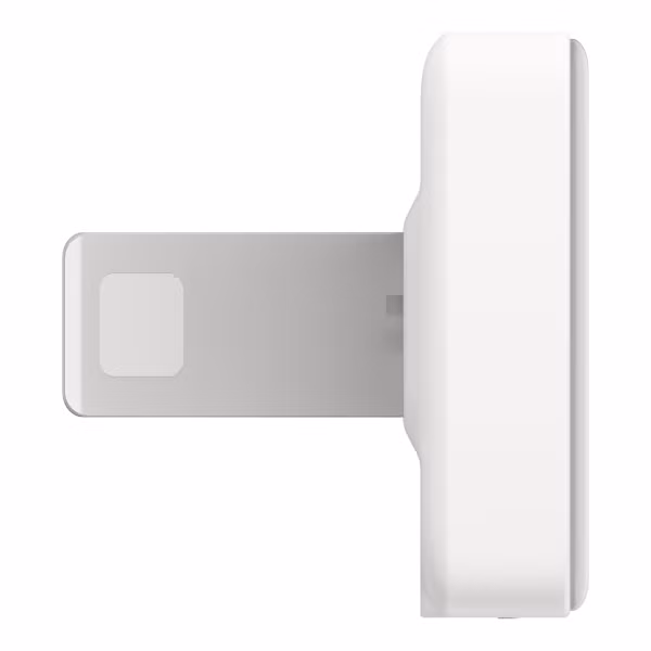 Anker MagGo | Magnetische draadloze powerbank 10.000 mAh - 15 Watt - Geschikt voor MagSafe en Qi2 - Wit