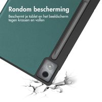 imoshion Trifold Bookcase Lenovo Idea Tab Pro - Donkergroen