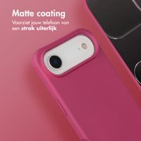 imoshion Color Backcover met afneembaar koord met MagSafe Apple iPhone Air - Raspberry