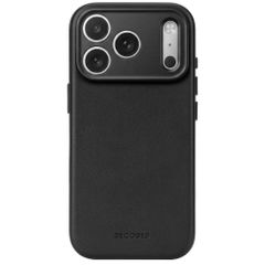 Decoded Leather Backcover MagSafe Apple iPhone 18 Pro Max / 17 Pro Max - Black