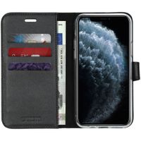 Valenta Leather Bookcase iPhone 11 Pro - Zwart