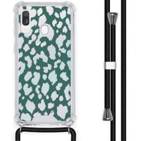 imoshion Design hoesje met koord Samsung Galaxy A40 - Luipaard