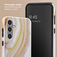 Selencia Vivid Backcover Samsung Galaxy S23 FE - Chic Marble Gold