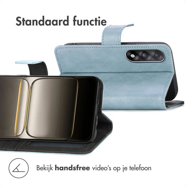 imoshion Luxe Bookcase OnePlus Nord 5 - Lichtblauw
