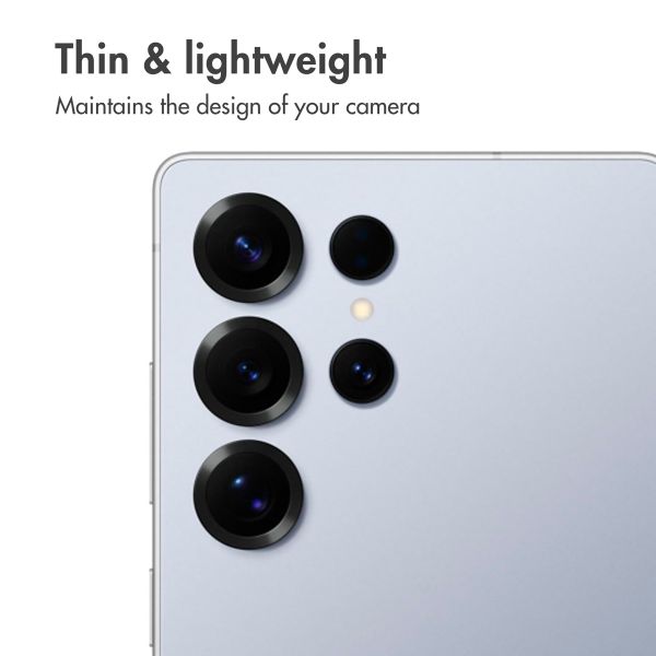 imoshion Camera Protector Glass 2-pack Samsung Galaxy S25 Ultra - Titanium Silverblue