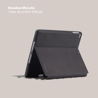 Selencia Vivid tablethoes Apple iPad 6 (2018) 9.7 inch / iPad 5 (2017) 9.7 inch - Art Wave Black