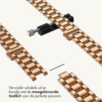 Selencia Slim Steel schakelbandje Apple Watch | 38/40/41/42 mm - Rosé Goud