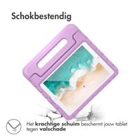 imoshion Kidsproof Backcover met handvat Apple iPad 9 (2021) 10.2 inch / iPad 8 (2020) 10.2 inch / iPad 7 (2019) 10.2 inch - Lila