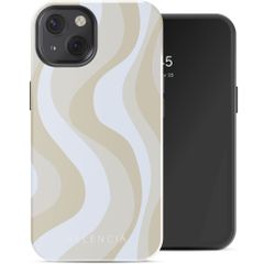 Selencia Vivid Back Cover with MagSafe Apple iPhone 13 - Desert Waves Beige