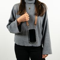 imoshion Backcover met koord - Nylon iPhone Xr - Beige