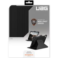 UAG Metropolis Book Case Apple iPad 11 (2025) 11 inch A16 / iPad 10 (2022) 10.9 inch - Black