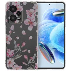 imoshion Design hoesje Xiaomi Redmi Note 12 Pro (5G) - Blossom Watercolor