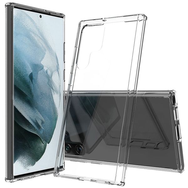 Accezz Xtreme Impact Backcover Samsung Galaxy S22 Ultra - Transparant
