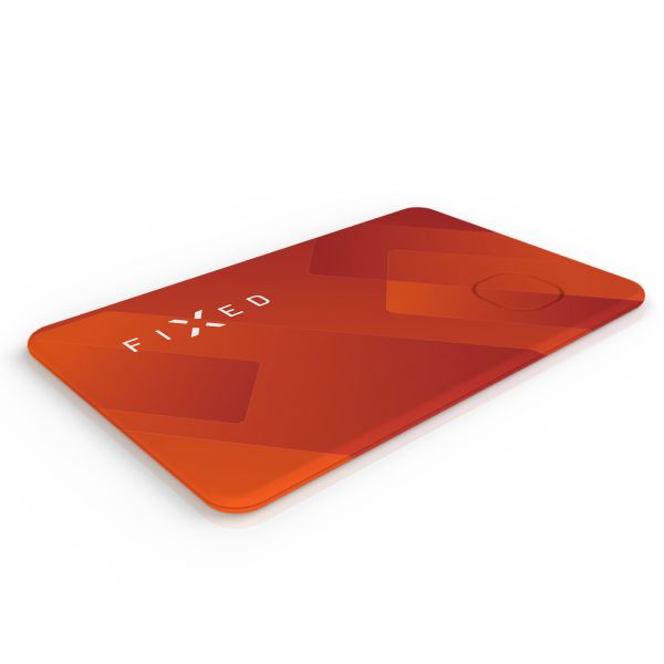 Fixed Tag Card - Bluetooth Tracker voor iOS - Oranje