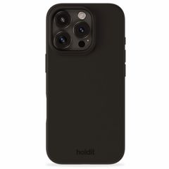 Holdit Silicone Case iPhone 16 Pro - Black