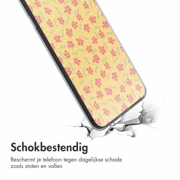 imoshion  Design hoesje iPhone SE (2022 / 2020) / 8 / 7 - Sunny Yellow Petite Flowers