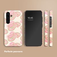 Selencia Vivid Backcover Samsung Galaxy S25 FE - Paisley Blush