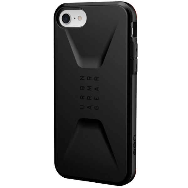 UAG Civilian Backcover iPhone SE (2022 / 2020) / 8 / 7 / 6(s) - Black