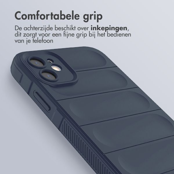 imoshion EasyGrip Backcover Apple iPhone 11 - Donkerblauw