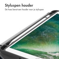 imoshion Trifold Bookcase Apple iPad 6 (2018) 9.7 inch / iPad 5 (2017) 9.7 inch / Air 2 (2014)/Air 1 (2013) - Donkerblauw