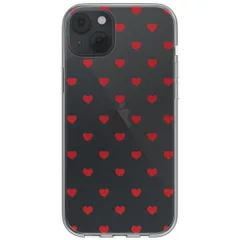 imoshion Design hoesje iPhone 14 - Red Hearts