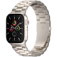 imoshion Stalen bandje Apple Watch Series 1 t/m 11 / SE / Ultra (44/45/46/49 mm) - Sterrenlicht