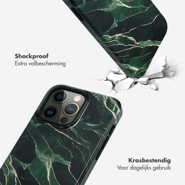 Selencia Vivid Tough Backcover iPhone 14 Pro Max - Chic Marble Quartz