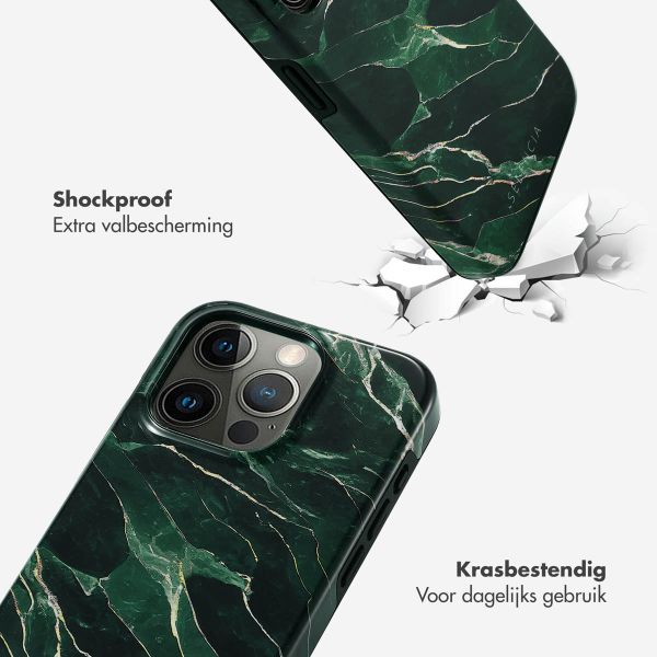 Selencia Vivid Backcover Apple iPhone 15 Pro - Chic Marble Quartz