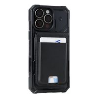 UAG Metropolis Vegan Leather Wallet MagSafe - Kaarthouder - Zwart