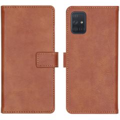 imoshion Luxe Bookcase Samsung Galaxy A71 - Bruin