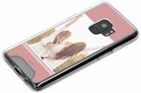 Ontwerp je eigen hardcase hoesje Samsung Galaxy S9 - Transparant