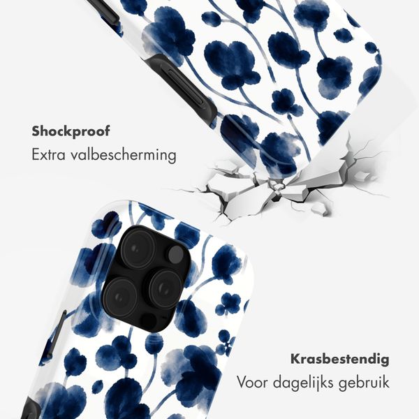 Selencia Vivid Backcover met MagSafe Apple iPhone 16 Pro - Midnight Blossom